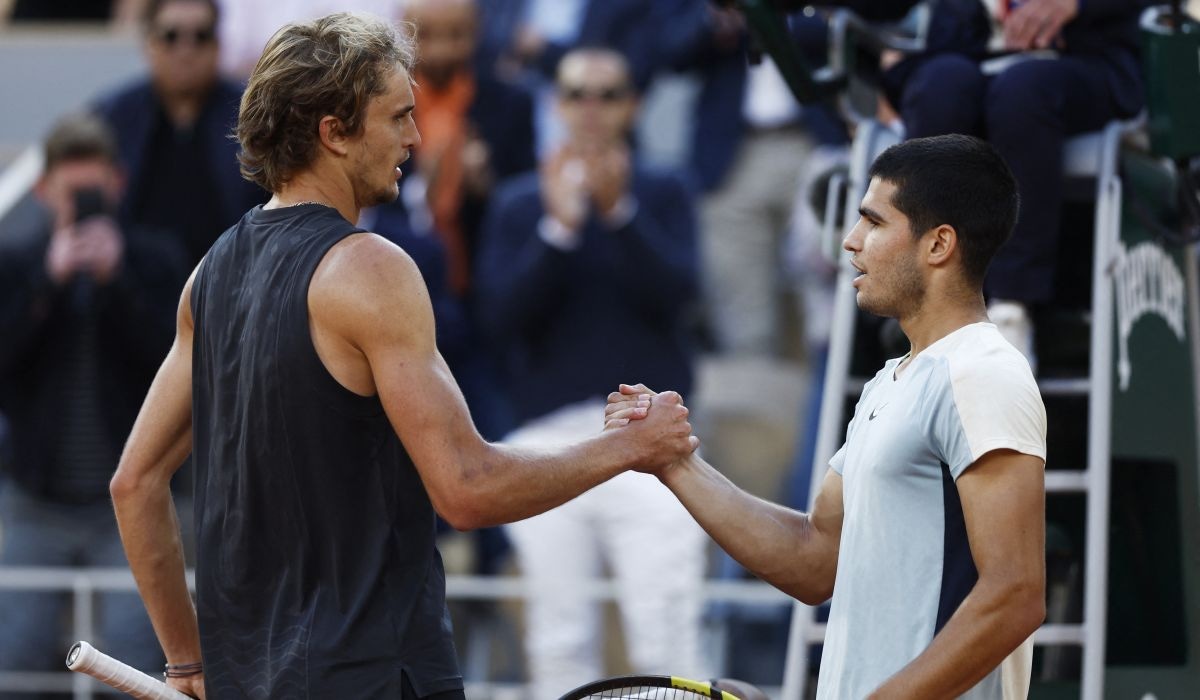 Carlos Alcaraz vs Alexander Zverev se enfrentan por los cuartos de final del Australian Open 2024. (Foto: Getty)