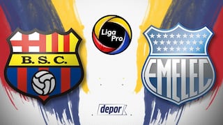 Hoy, Barcelona SC vs. Emelec EN VIVO con transmisión de Zapping Sports en directo