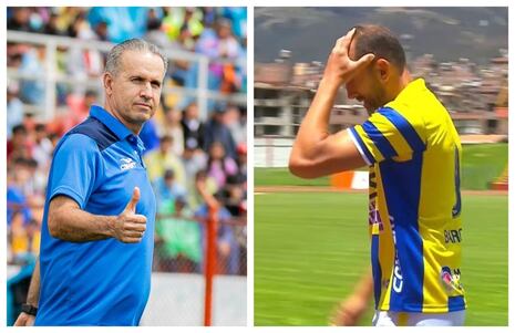 Silvestri considera que lesión de Barcos “trastocó” sus planes en derrota ante Sport Huancayo