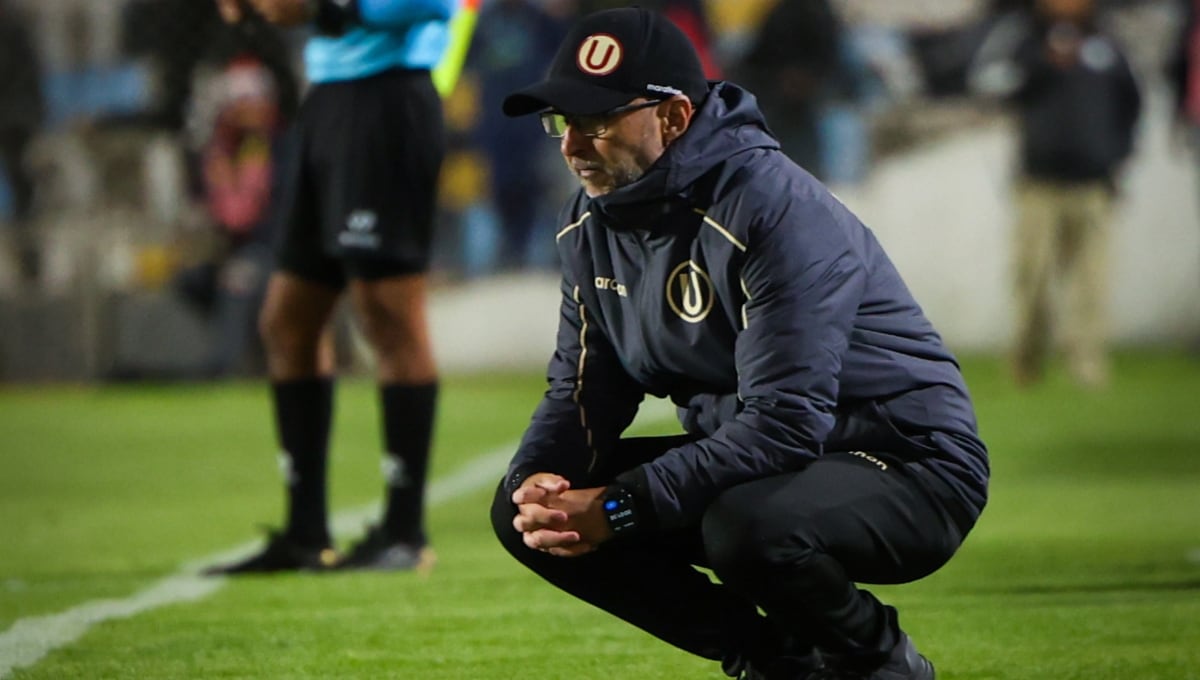Javier Rabanal registró su primera derrota con Universitario en la Liga 1. (Foto: Universitario)