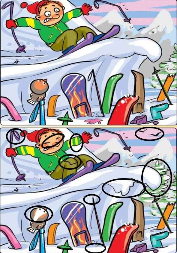 SOLUCIÓN DESAFÍO VISUAL | ¿Encontraste las 10 diferencias en 11 segundos?