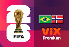 ViX Premium transmitió el partido Brasil 1-2 Noruega por el Mundial 2026