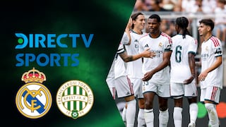 DIRECTV y DGO transmitieron el partido amistoso Real Madrid vs. Ferencváros