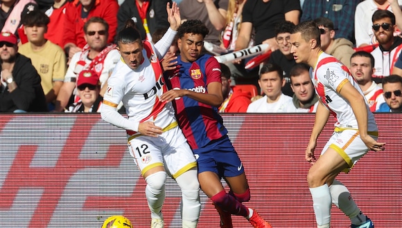 Barcelona empató 1-1 ante Rayo Vallecano por la fecha 14 de LaLiga de España. (EFE)