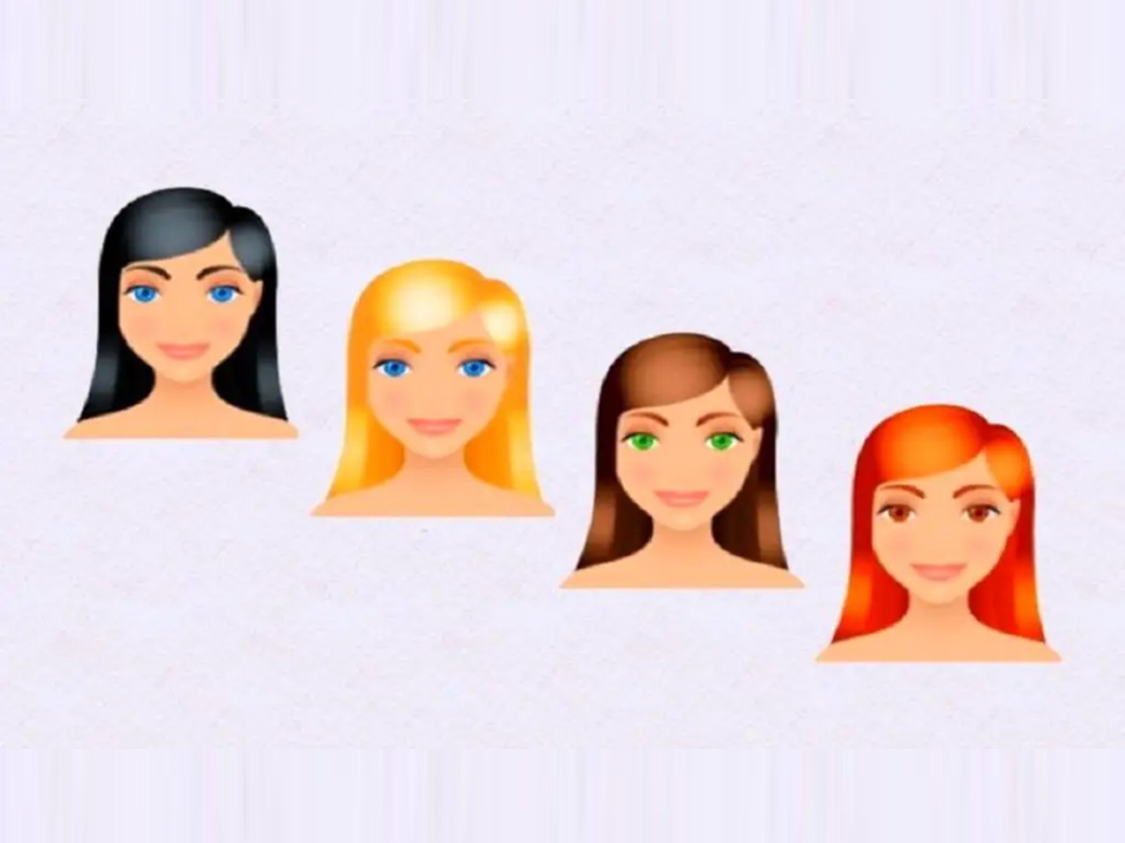 TEST VISUAL | En esta imagen hay varias mujeres con distinto color de cabello. (Foto: namastest.net)