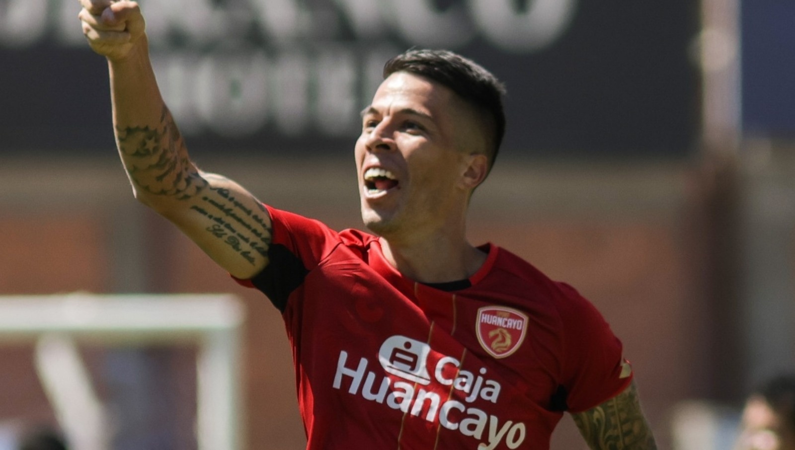 Javier Sanguinetti anotó el gol de la victoria de Sport Huancayo ante Sport Boys. (Foto: Sport Huancayo)