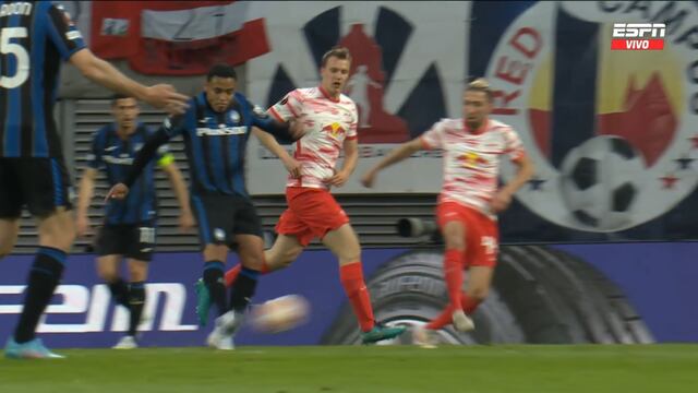 Derechazo inatajable: gol de Luis Muriel para el 1-0 de Atalanta vs. Leipzig por Europa League