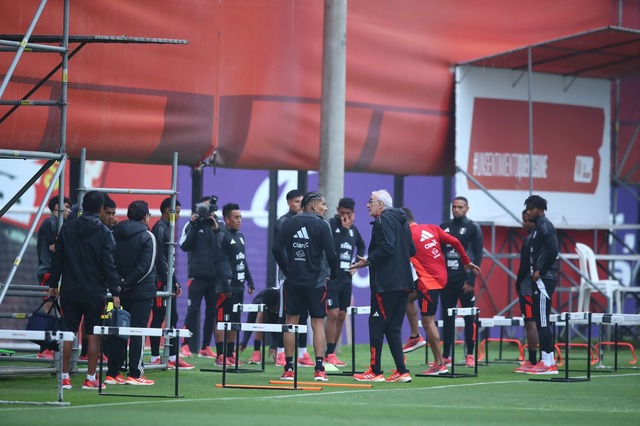 La Selección Peruana sigue con los entrenamientos en VIDENA. (Foto: GEC)