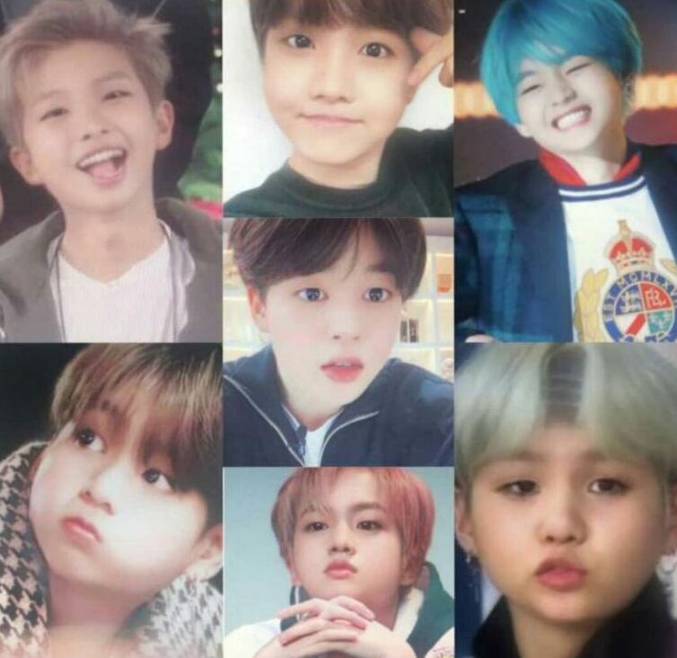 Así lucen los hijos de la banda asiática (Foto: BTS Army)