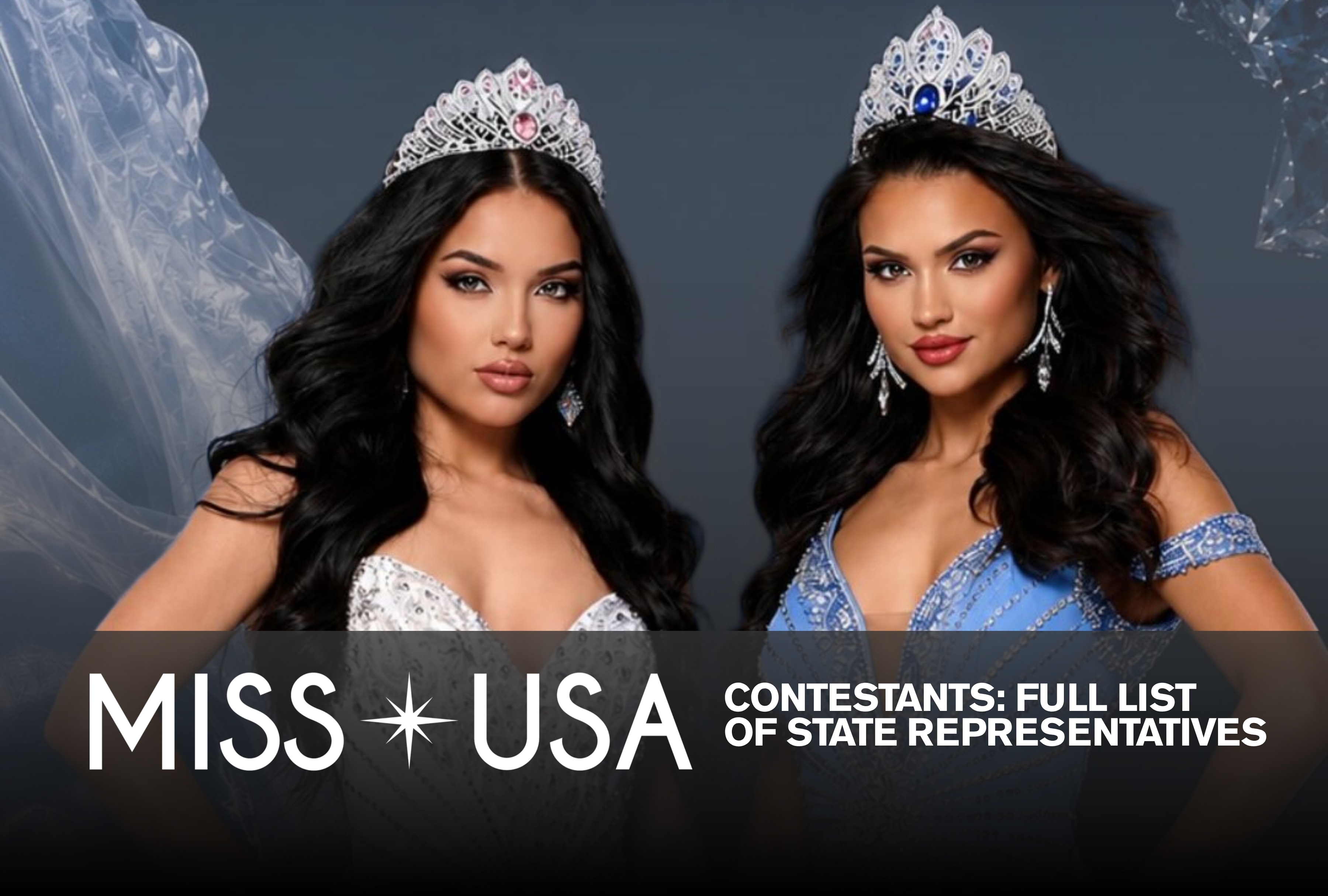 Miss USA 2026 state delegates gathered on stage during the national pageant, presenting official representatives from across the United States. | Photo by @missusa / Instagram / Depor