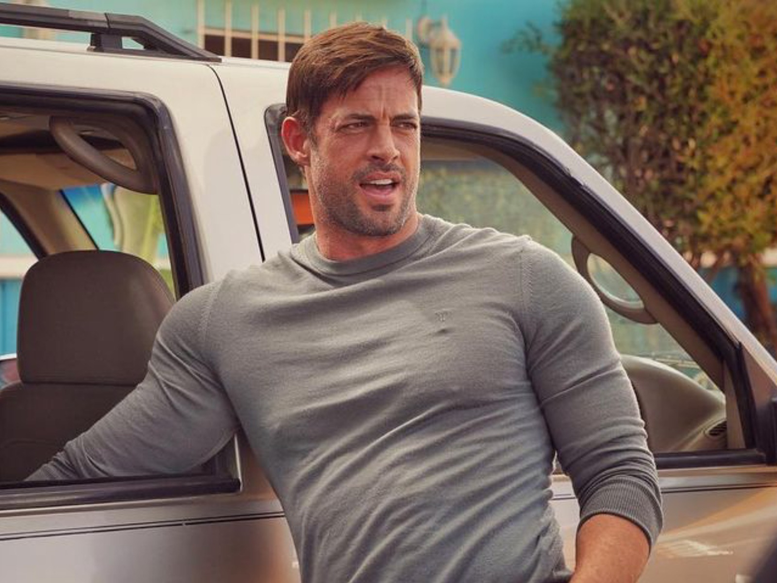 William Levy durante una escena de la telenovela "Vuelve a mí" de Telemundo (Foto: William Levy / Instagram)