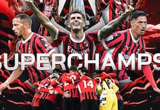 Inter vs. Milan (2-3): goles y el resumen del título de los ‘rossoneros’ en la Supercopa de Italia