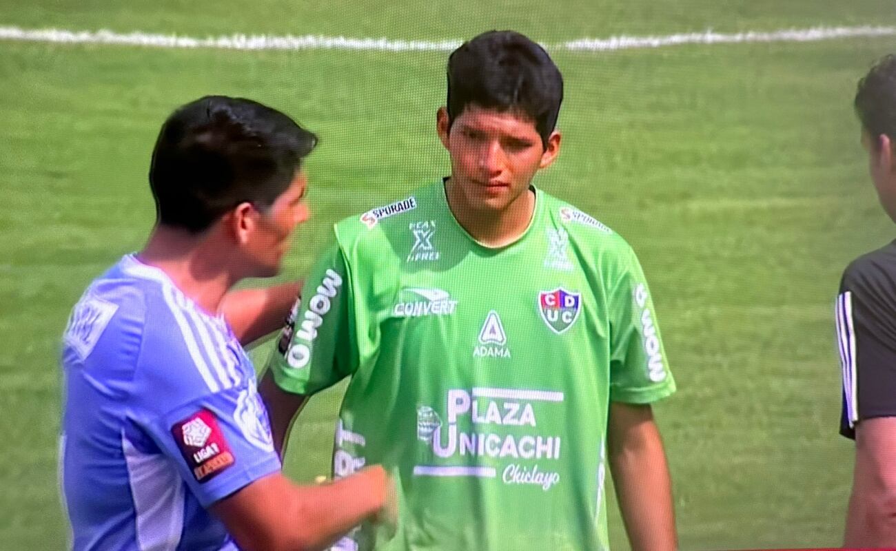 Diego López jugó su primer partido en Primera División con Unión Comercio. (Captura: L1 MAX)