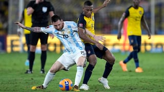 A qué hora juegan Argentina vs. Ecuador por TV Pública, ECDF y TyC 
