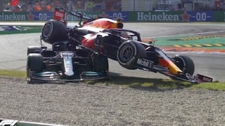 “Pudo darme espacio”: Max Verstappen culpa a Lewis Hamilton por el accidente