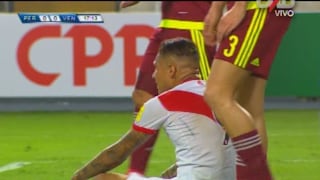 Perú vs. Venezuela: Paolo Guerrero perdió dos ocasiones claras de gol