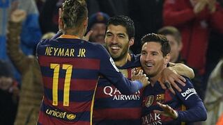 Barcelona goleó 7-0 a Valencia con póker de Suárez y triplete de Messi