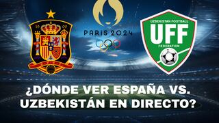 ¿Dónde se transmitió el partido de España vs. Uzbekistán por Juegos Olímpicos París 2024?