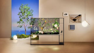 LG Signature Oled T: cómo es el primer televisor transparente e inalámbrico del mundo