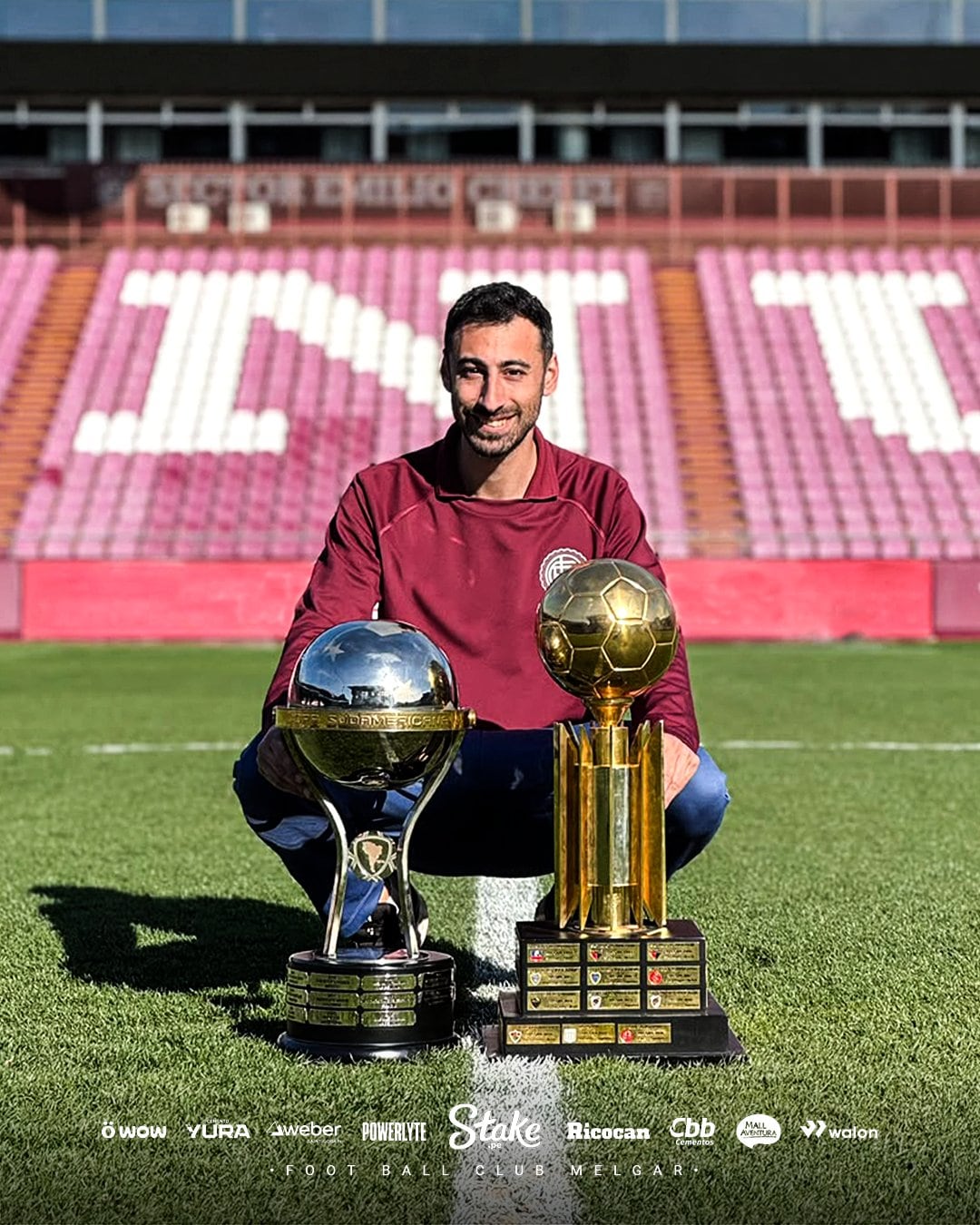 Matías Sarue ganó títulos importantes en su paso por Lanús. (Imagen: Melgar)