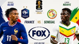 FOX Sports transmitió el partido Francia 3-1 Senegal por el Mundial 2026