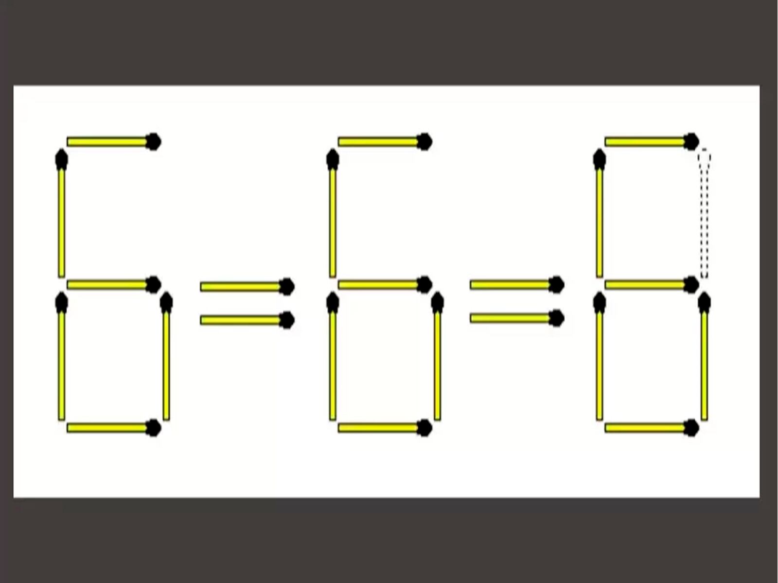 Aquí te muestro la solución del reto viral. Solo debías mover un fósforo para convertir todo en igualdad.| Foto: fresherslive