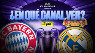 Canal de Real Madrid vs. Bayern Munich gratis por Champions