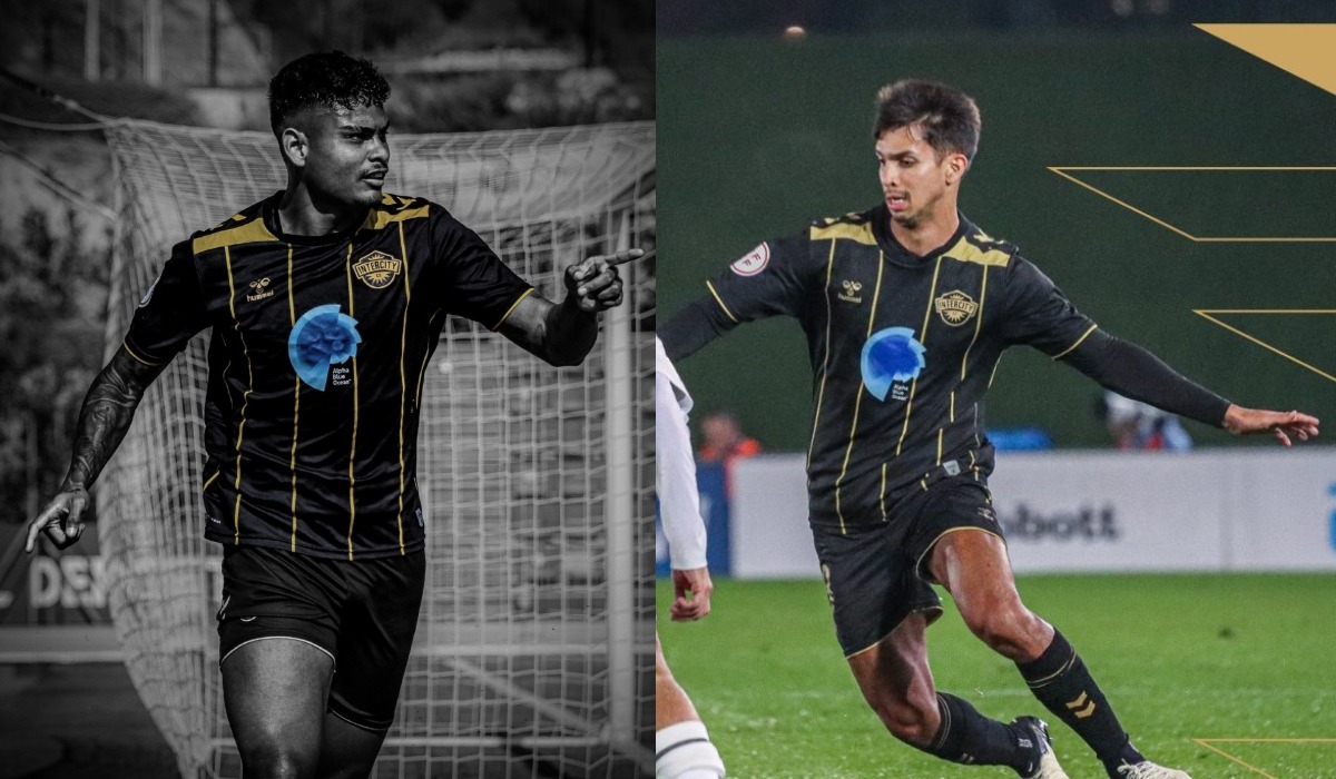 De Santis y Burlamaqui sumaron minutos en Intercity. (Foto: Intercity FC)