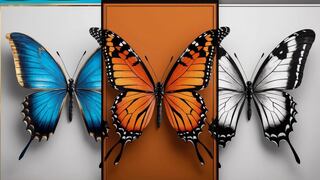 Descubre cuál es tu estilo de vida ideal con solo escoger una mariposa en la imagen