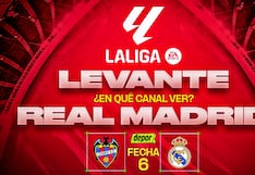 Dónde ver Real Madrid vs. Levante por LaLiga: canal de televisión