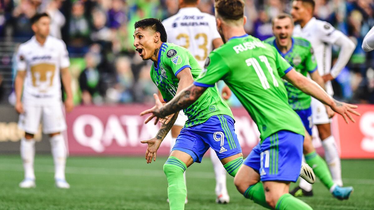 Raúl Ruidíaz conquistó la Concachampions son Seattle Sounders en 2022.