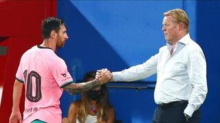 “No tengo ninguna duda de su rendimiento”: Koeman confía en Messi de cara al debut por Champions League