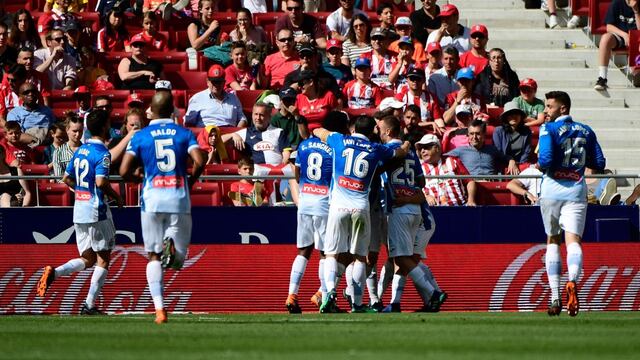 Atlético de Madrid cayó 2-0 ante Espanyol en el Wanda Metropolitano por la Liga Santander 2018