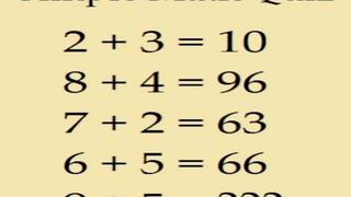 Te presento el reto matemático que desconcertó a millones en las redes