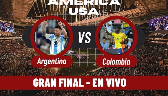 Horarios para ver Colombia vs. Argentina por gran final de Copa América 2024 | Foto: Composición Depor