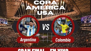 A qué hora jugó Colombia vs. Argentina por la final Copa América 2024