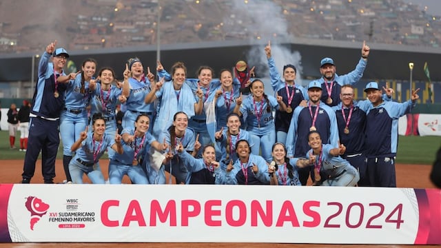 Perú vivió fiesta del sóftbol sudamericano: Argentina se coronó bicampeonato en Campeonato Femenino