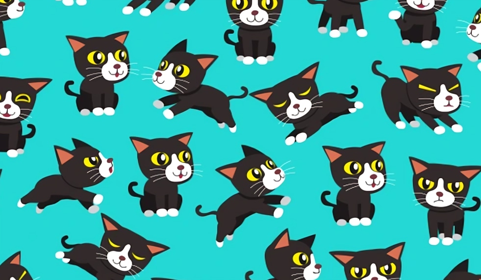 Acertijo Visual: Reto visual: encuentra a los 3 gatos sin cola en menos de 10 segundos (Foto: GenialGuru)