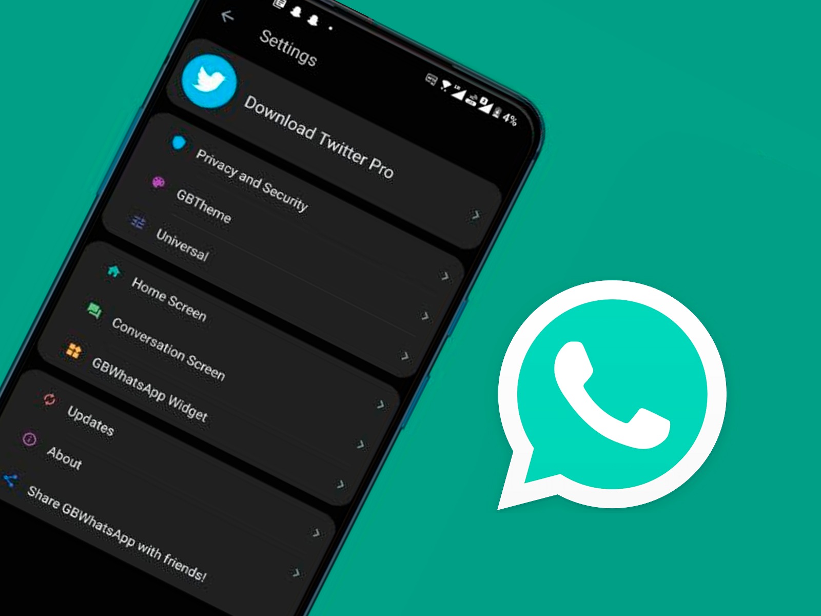 WHATSAPP PLUS | Si lo estabas esperando, ya puedes descargar la última versión de GB WhatsApp V15.30. Aquí el link del APK. (Foto: whatsappmods)