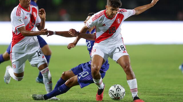 En fase de grupos: Perú perdió 2-0 ante Argentina por el Preolímpico Sub-23