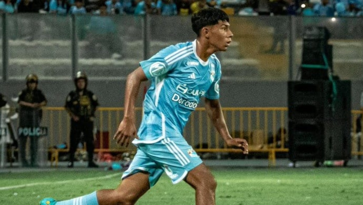 Maxloren Castro, la nueva joya de Sporting Cristal. (Foto: Sporting Cristal)