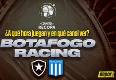 ¿En qué canal transmiten Botafogo vs. Racing y a qué hora ver por Recopa Sudamericana?