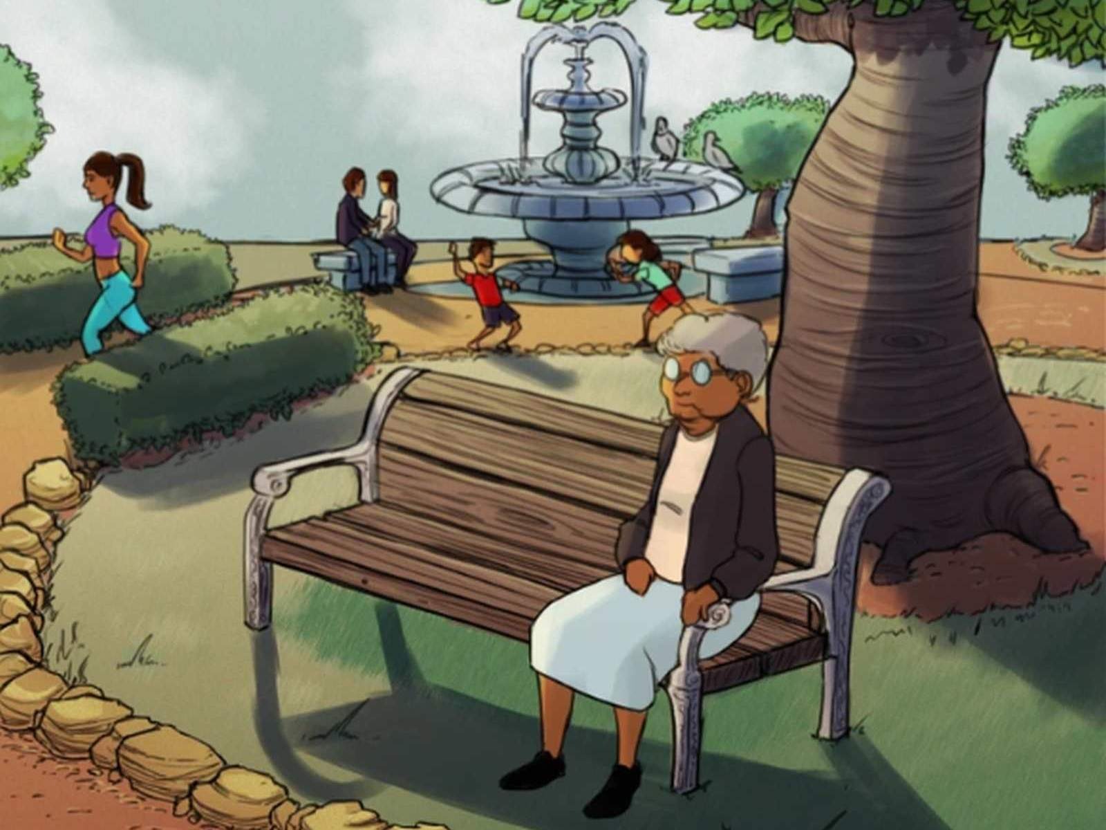 RETO VIRAL | En esta imagen se puede ver a varias personas pasándola bien en un parque. (Foto: genial.guru)