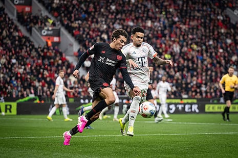 Bayern vs. Bayer Leverkusen (1-1): gol de Luis Díaz, expulsión, video y resumen del partido