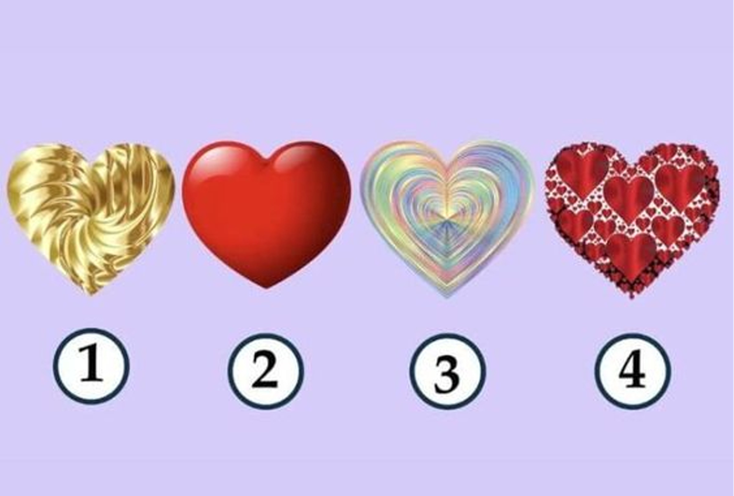 Test visual: Elige un corazón y descubre el mensaje de amor que quiere comunicarte