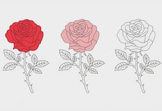 Choose a rose in this image to discover how your love life will unfold in 2025