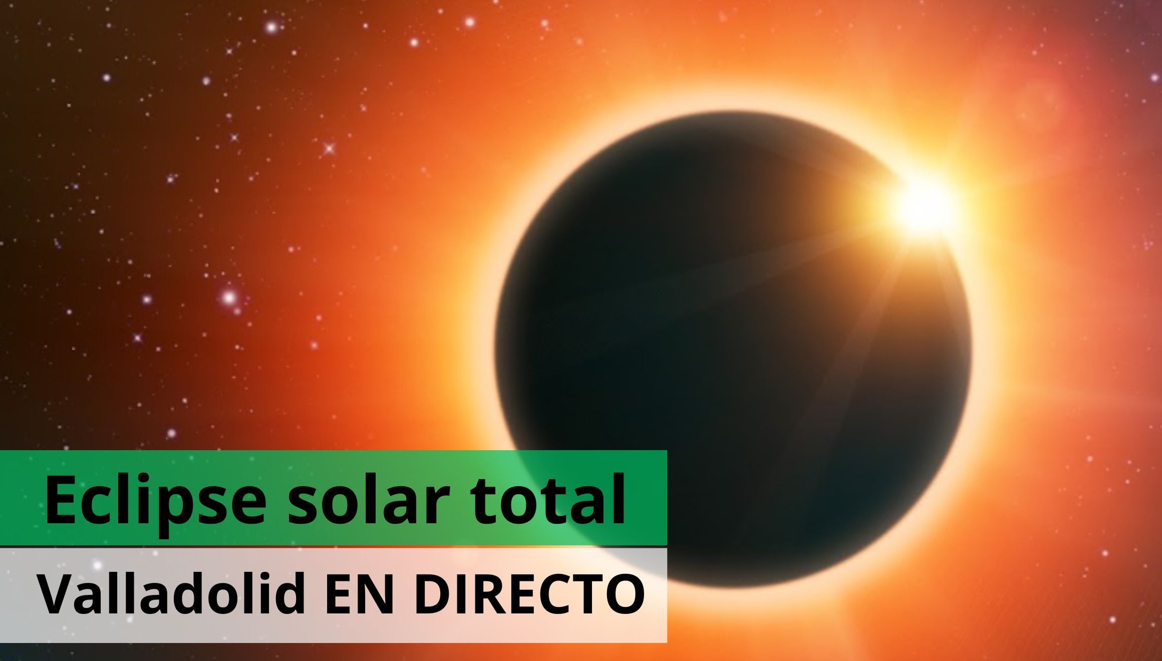 Revisa a qué hora empieza, cuándo será la totalidad y dónde ver el eclipse solar total en Valladolid, España este miércoles 12 de agosto de 2026. (Foto: iStock)