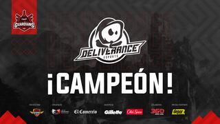 League of Legends: Deliverance Esports campeón de Claro Guardians Cup