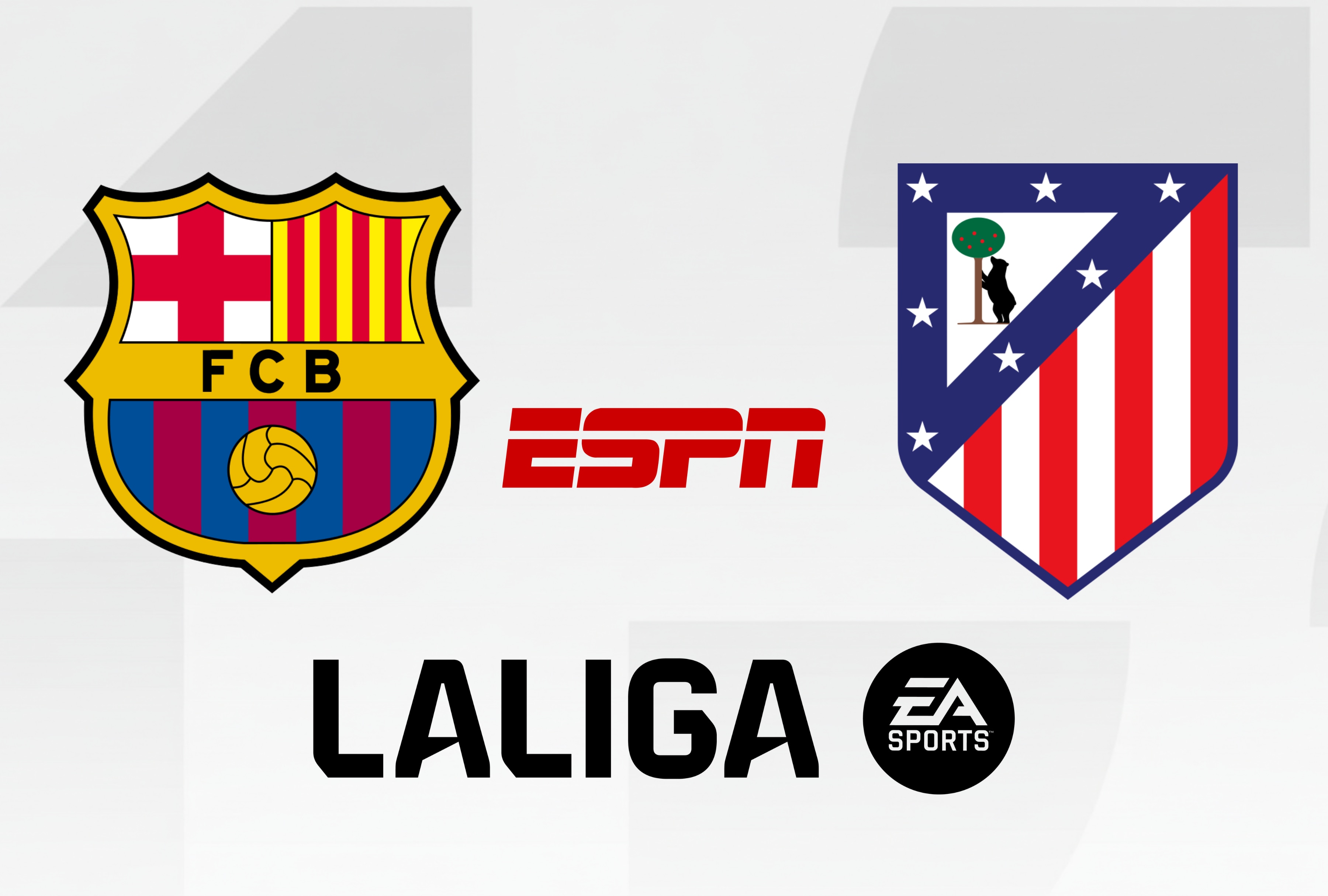 Mira el FC Barcelona vs. Atlético Madrid EN VIVO por ESPN y Disney Plus Online. No te pierdas este choque de LaLiga 2026 con la mejor calidad. ¡Apoya a tu favorito desde EE. UU. hoy mismo! | Crédito: laliga.com / Composición Depor