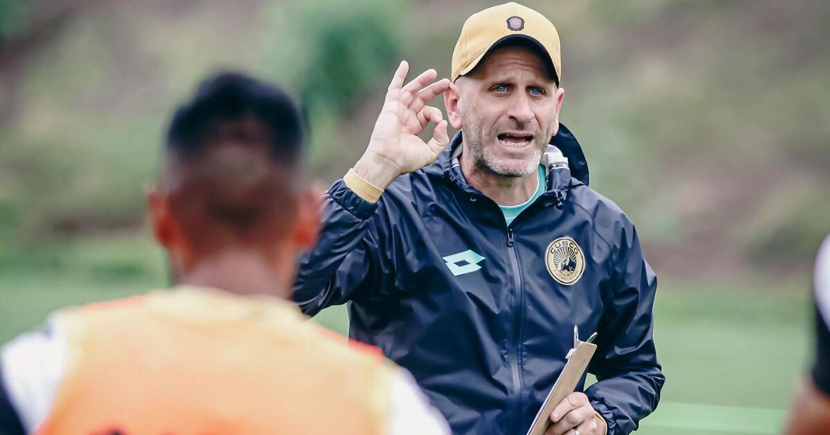 Miguel Rondelli llegó a Cusco FC a inicios de temporada. (Foto: Cusco FC en X)